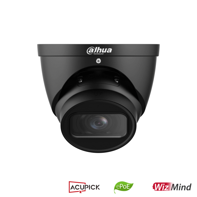 Dahua IPC-HDW5442T-ZE-S3-Black 4MP IP kerakaamera • ePoE WizMind-S IR40m alarm audio/mic 2.7-12mm IPC-HDW5442T-ZE-2712-S3-BLACK