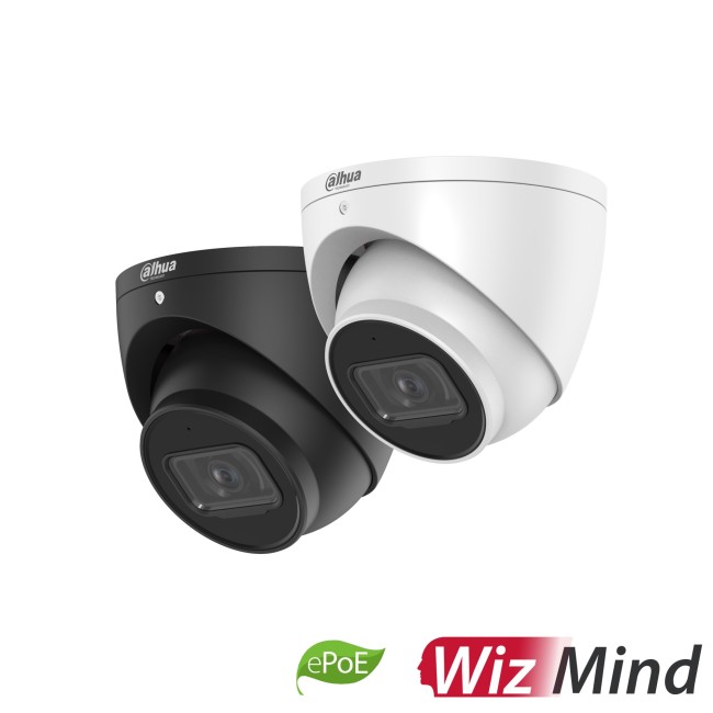 Dahua IPC-HDW5442TM-ASE-BLACK 4MP IP kerakaamera • ePoE WDR(140) WizMind IR50m mSD 2.8mm(113°) Mic IPC-HDW5442TM-ASE-0280B-BLACK