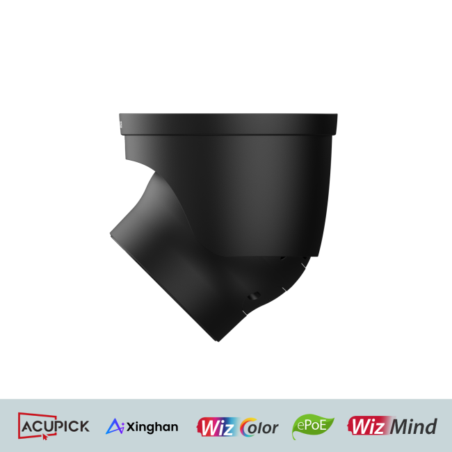 Dahua IPC-HDW5459H-ASE-PV-PRO-Black 4MP IP kerakaamera • Xinghan Dual-Led 60/50m 2.8mm(111°) Mic IPC-HDW5459H-ASE-PV-0280B-PRO-Black