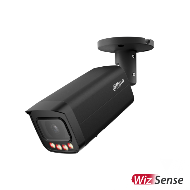 Dahua IPC-HFW21249T-AS-IL-0280B-BLACK 12MP IP torukaamera • WizSense Dual Light 30m 2.8mm(112°) Mic