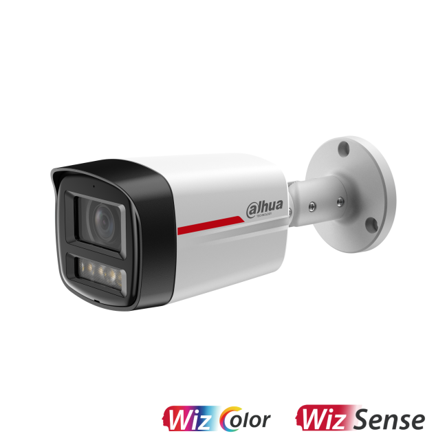 Dahua IPC-HFW2449TL-S-PRO-S1 4MP IP torukaamera • WizSense WizColor LED 50m 2.8mm(105°) Mic IPC-HFW2449TL-S-LED-0280B-PRO-S1