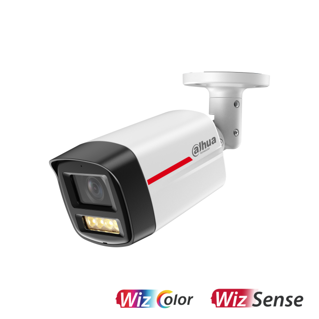 Dahua IPC-HFW2449TL-S-PRO-S1 4MP IP torukaamera • WizSense WizColor LED 50m 2.8mm(105°) Mic IPC-HFW2449TL-S-LED-0280B-PRO-S1