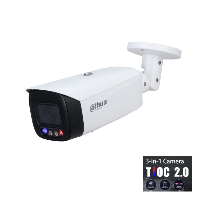 Dahua IPC-HFW3549T1-AS-PV 5MP IP torukaamera • TiOC 2.0 Dual-Led 40m 3.6mm(88°) Mic alarm IPC-HFW3549T1-AS-PV-0360B
