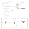 Dahua IPC-HFW3841EM-AS-BLACK 8MP IP torukaamera • WizSense IR30m 2.8mm(108°) Mic IPC-HFW3841E-AS-0280B-BLACK