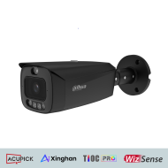 Dahua IPC-HFW3849T1-AS-PV-PRO-BLACK 8MP IP torukaamera • TiOC PRO Dual-Led 50m 2.8mm(109°) Mic alarm