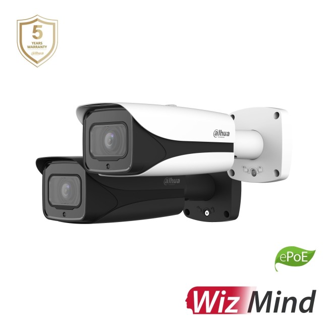 Dahua IPC-HFW5442E-ZE-2712-BLACK 4MP IP torukaamera • ePoE WDR(140) WizMind IR50m I/O audio 2.7-12mm IPC-HFW5442E-ZE-2712-BLACK