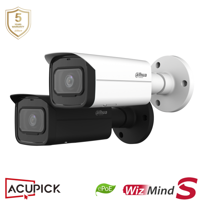 Dahua IPC-HFW5442T-ASE-0360B-S3 4MP IP torukaamera • ePoE WizMind-S IR80m alarm audio/mic 3.6mm IPC-HFW5442T-ASE-0360B-S3