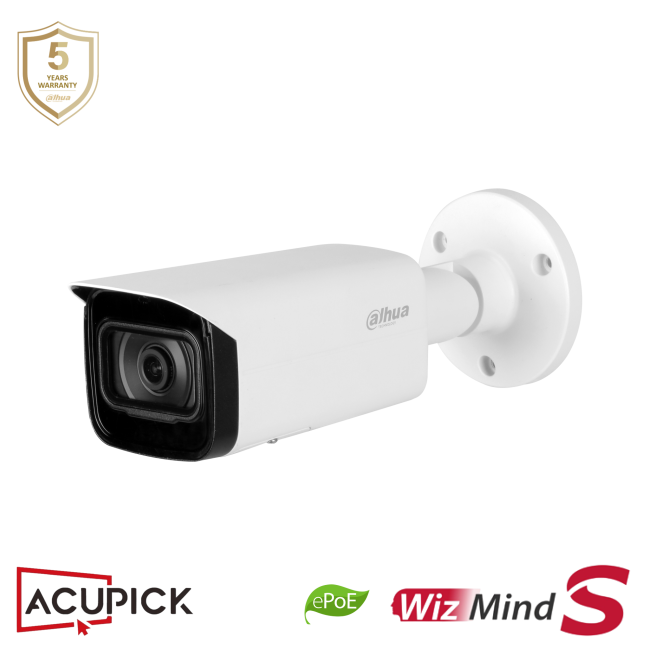 Dahua IPC-HFW5442T-ASE-0360B-S3 4MP IP torukaamera • ePoE WizMind-S IR80m alarm audio/mic 3.6mm IPC-HFW5442T-ASE-0360B-S3