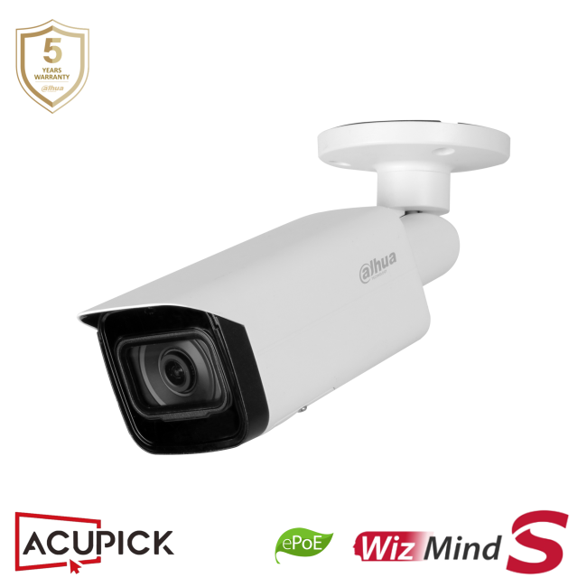Dahua IPC-HFW5442T-ASE-0360B-S3 4MP IP torukaamera • ePoE WizMind-S IR80m alarm audio/mic 3.6mm IPC-HFW5442T-ASE-0360B-S3