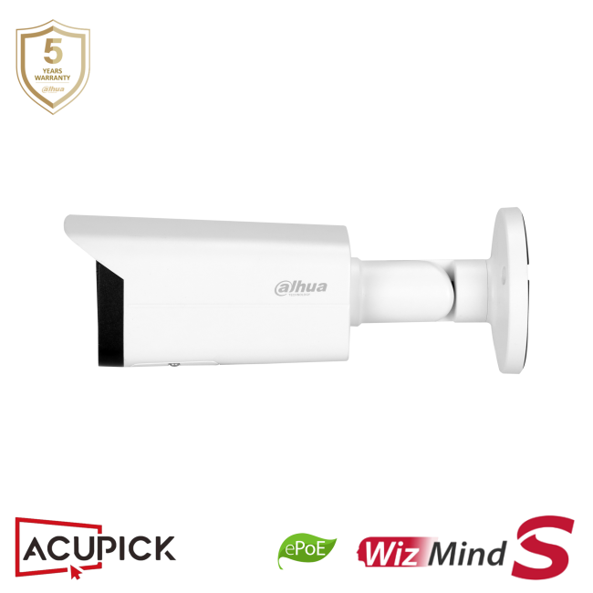 Dahua IPC-HFW5442T-ASE-0360B-S3 4MP IP torukaamera • ePoE WizMind-S IR80m alarm audio/mic 3.6mm IPC-HFW5442T-ASE-0360B-S3