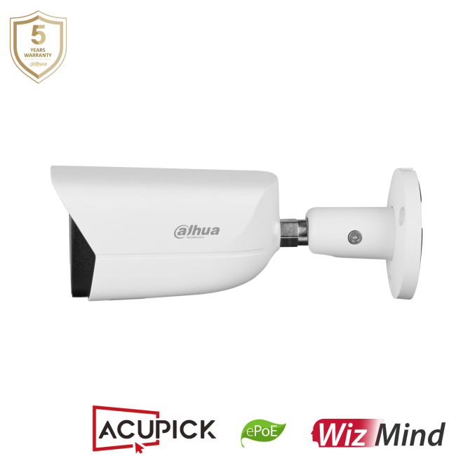 Dahua IPC-HFW5842E-ASE-S3 8MP IP torukaamera • ePoE WizMind-S IR50m 2.8mm(110°) alarm audio mic IPC-HFW5842E-ASE-0280B-S3