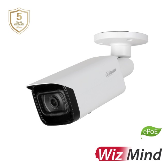 Dahua IPC-HFW5842T-ASE-S2 8MP IP torukaamera • WizMind ePoE IR50m I/O audio alarm 2.8mm(111°) IPC-HFW5842T-ASE-0280B-S2