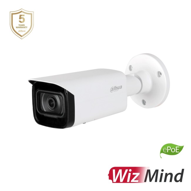 Dahua IPC-HFW5842T-ASE-S2 8MP IP torukaamera • WizMind ePoE IR50m I/O audio alarm 2.8mm(111°) IPC-HFW5842T-ASE-0280B-S2
