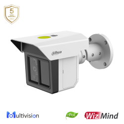 Dahua IPC-MFW5241T2-E3-ASE 3*2MP Multivision perimeetri IP torukaamera • ePoE WizMind IR100m Dahua IPC-MFW5241T2-E3-ASE 3*2MP Multivision perimeetri IP torukaamera • ePoE WizMind IR100m