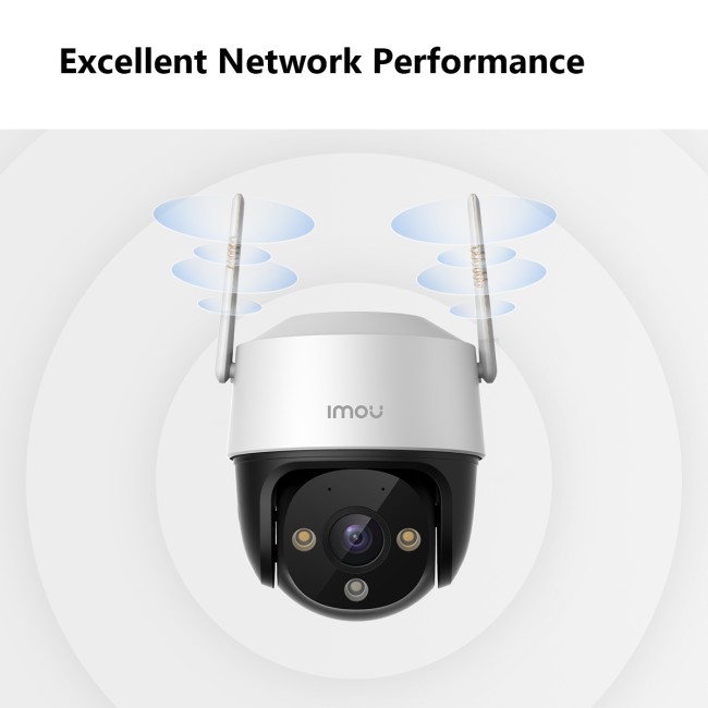 Imou Cruiser SE+ IPC-S41FEP 4MP IP Wi-Fi PT kaamera • mikrofon kõlar 3.6mm(79°) IR30m 12V FullColor IPC-S41FEP-IMOU