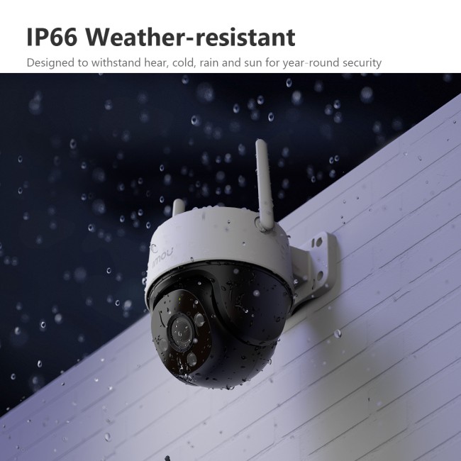 Imou Cruiser SE IPC-S41FP 4MP IP Wi-Fi PT kaamera • mikrofon 3.6mm(79°) IR30m 12V FullColor IPC-S41FP-IMOU