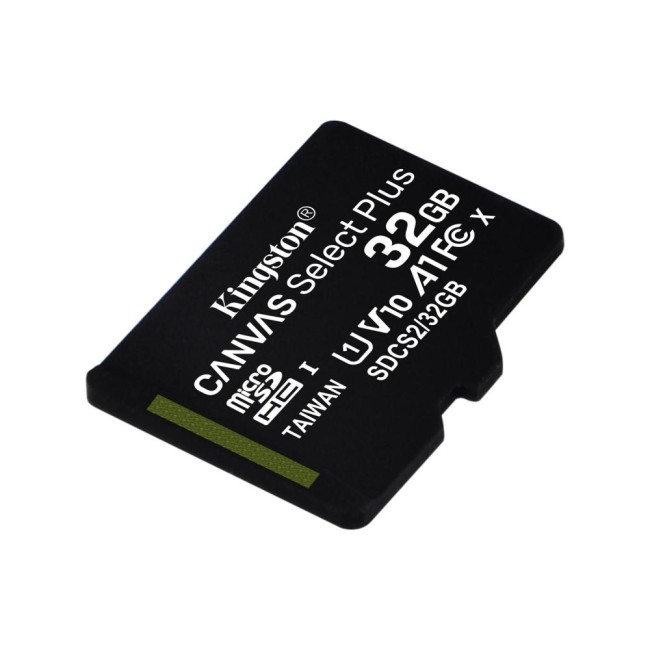 Kingston SDCS2/32GB 32GB microSD mälukaart • Consumer seeria 100MB/s SDCS2/32GB