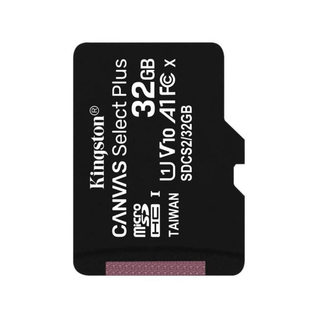 Kingston SDCS2/32GB 32GB microSD mälukaart • Consumer seeria 100MB/s SDCS2/32GB