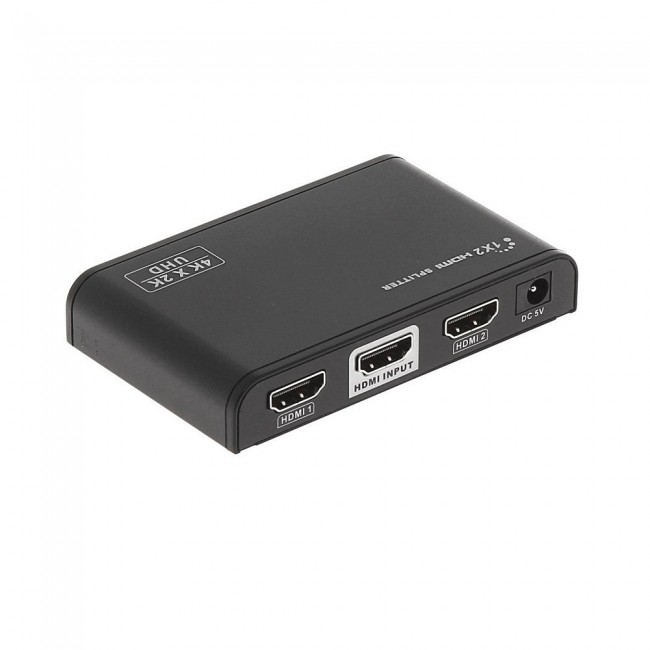 Aktiivne HDMI-SP-1/2-HDCP HDMI splitter • 1in - 2out • HDCP2.2 • 4K×2K@60Hz Aktiivne HDMI-SP-1/2-HDCP HDMI splitter • 1in - 2out • HDCP2.2 • 4K×2K@60Hz