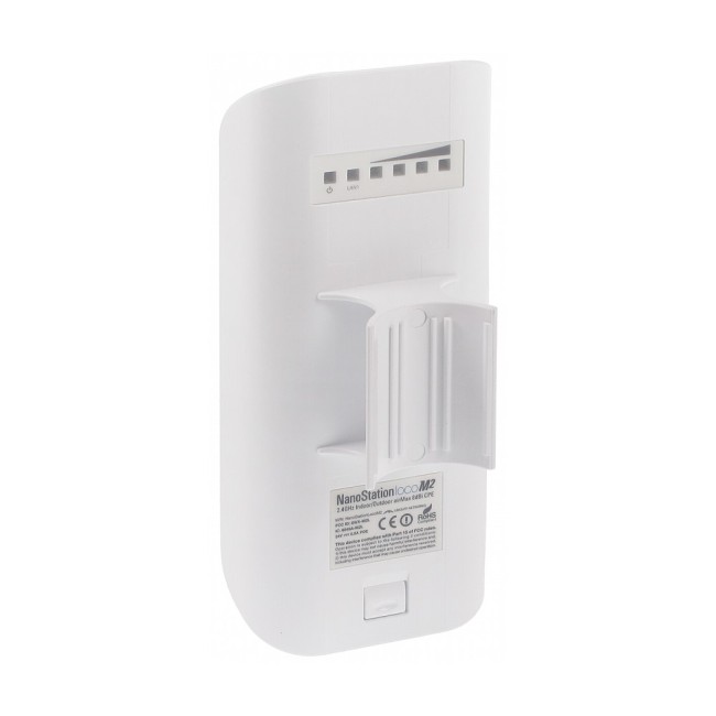 Ubiquiti NanoStation Loco M2 Wi-Fi link kuni 5 km • 2.4GHz airMAX®CPE 24V PoE