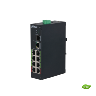 Dahua LR2110-8ET-120 ePoE switch • PoE 8*100Mbps + 1000Mbps Base-T + 1000Mbps Base-X Dahua LR2110-8ET-120 ePoE switch • PoE 8*100Mbps + 1000Mbps Base-T + 1000Mbps Base-X