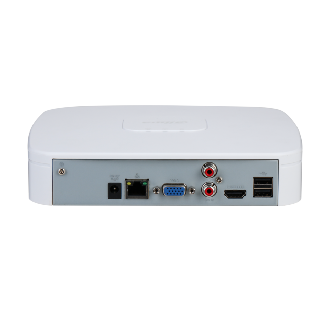 Dahua NVR2108-4KS3 8 kanaliga Lite seeria IP salvesti • 80/80/60Mbps 12MP 1HDD plast NVR2108-4KS3