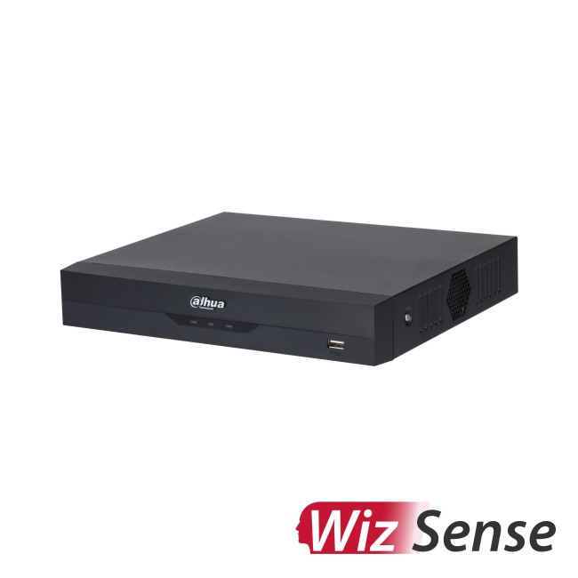 Dahua NVR2104HS-I2 WizSense seeria 4 kanaliga IP salvesti • 80/80/60Mbps 12MP HDMI+VGA 1HDD NVR2104HS-I2