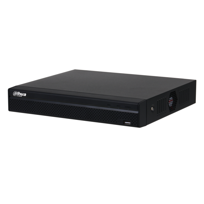 Dahua NVR4104HS-P-4KS3 4 kanaliga Lite seeria IP salvesti • 4 PoE WizSense 80/80/60Mbps 1HDD 1U NVR4104HS-P-4KS3