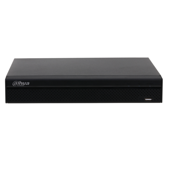 Dahua NVR4104HS-P-4KS3 4 kanaliga Lite seeria IP salvesti • 4 PoE WizSense 80/80/60Mbps 1HDD 1U NVR4104HS-P-4KS3