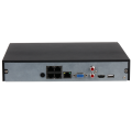 Dahua NVR4104HS-P-4KS3 4 kanaliga Lite seeria IP salvesti • 4 PoE WizSense 80/80/60Mbps 1HDD 1U NVR4104HS-P-4KS3