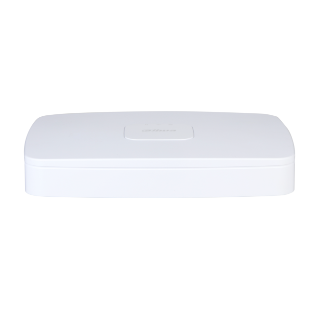 Dahua NVR4108-8P-4KS3 8 kanaliga Lite seeria IP salvesti • 160/160/80Mbps • 8PoE • 1HDD plastkorpus
