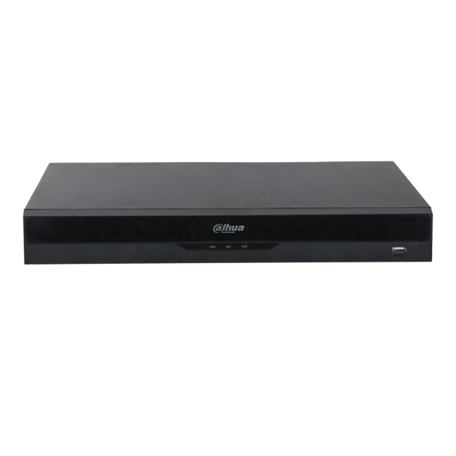 Dahua NVR5232-EI2 32 kanaliga EI2 seeria IP salvesti • WizSense Acupick 448Mbps 2HDD 1U NVR5232-EI2