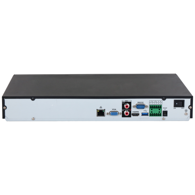 Dahua NVR5232-EI2 32 kanaliga EI2 seeria IP salvesti • WizSense Acupick 448Mbps 2HDD 1U NVR5232-EI2