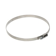 Toruklamber läbimõõduga 110-130mm, laius 9mm, galvaniseeritud metall kruviajamiga W2