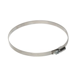 Toruklamber läbimõõduga 110-130mm, laius 9mm, galvaniseeritud metall kruviajamiga W2