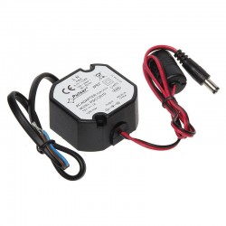 Stabiliseeritud impulsstoiteplokk PSC12010 • 12V • 1.0A • 2.1mm • IP67 • harutoosi sobiv Stabiliseeritud impulsstoiteplokk PSC12010 • 12V • 1.0A • 2.1mm • IP67 • harutoosi sobiv
