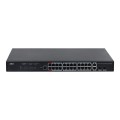 Dahua PFS4226-24GT-370 manageeritav switch • PoE 24*Gbps + 2*Gbps combo • 370W PFS4226-24GT-370