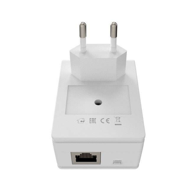 Mikrotik PL7411-2nD Powerline Adapter (1tk) Wi-Fi 4 2.4GHz AP 300Mbps Ethernet port 10/100MHz PL7411-2nD