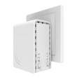 Mikrotik PL7411-2nD Powerline Adapter (1tk) Wi-Fi 4 2.4GHz AP 300Mbps Ethernet port 10/100MHz PL7411-2nD