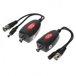 Toite söötja ja vastuvõtja komplekt üle koaksiaalkaabli HD-CVI kaametatele