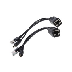 PoE-UNI-B toitepinge edastuse adapter üle keerupaari Cat kaabli • saatja-vastuvõtja komplekt PoE-UNI-B toitepinge edastuse adapter üle keerupaari Cat kaabli • saatja-vastuvõtja komplekt