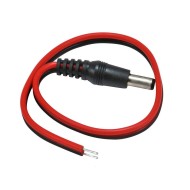 12V madalpinge toite ühenduskaabel pistikuga • kaabel 20cm , isa pistik  2.1 x 5.5 mm 12V madalpinge toite ühenduskaabel pistikuga • kaabel 20cm , isa pistik  2.1 x 5.5 mm