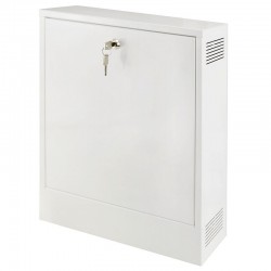 Metallist kaitsekast AWO529W • 500x435x130mm lukustatava uksega • 2*tamper • Pulsar