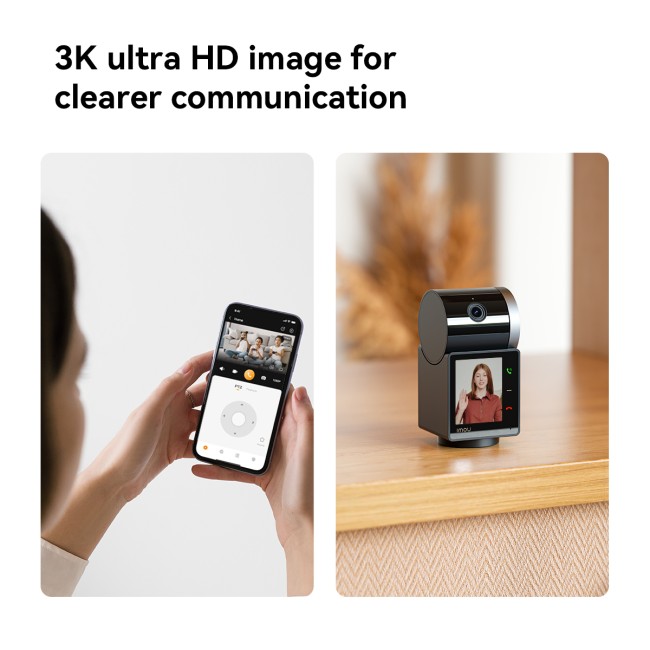 Imou Rex VT Pro 5MP Wi-Fi IP PT akukaamera • mikrofon+kõlar fix 3.6mm (87°) IR20m mSD 5V Autotrack Imou Rex VT Pro 5MP Wi-Fi IP PT akukaamera • mikrofon+kõlar fix 3.6mm (87°) IR20m mSD 5V Autotrack