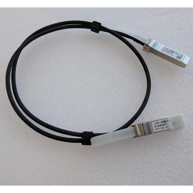 Mikrotik XS+DA0001 SFP/SFP link kaabel 1m • 1G / 10G / 25G SFP-XS+DA0001
