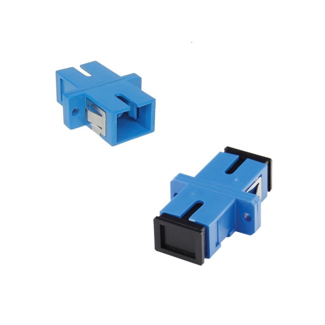 Fiiberoptika adapter kahe SC pistiku ühendamiseks • Simplex