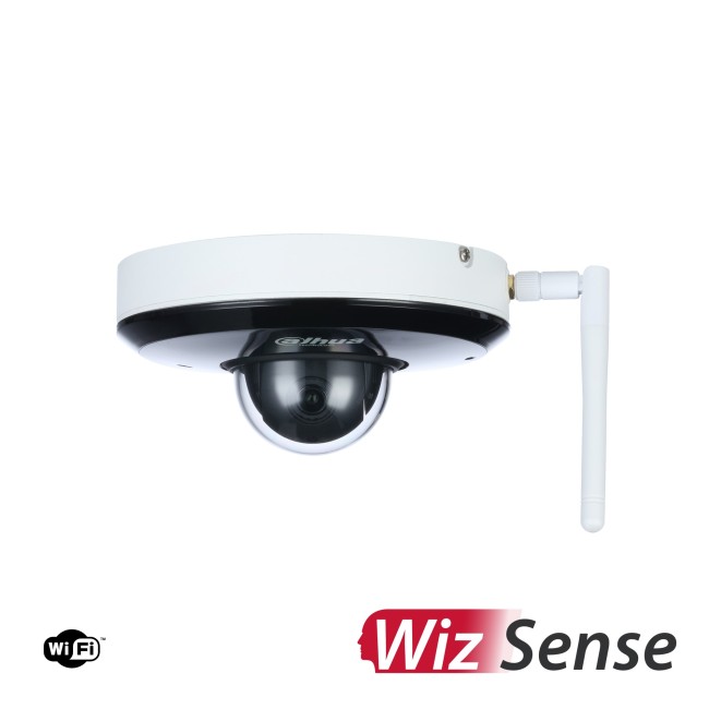 Dahua SD1A404XB-GNR-W 4MP IP Starlight mini PTZ Wi-Fi kaamera • WizSense 4x suum IR15m IP66 IK08 mic SD1A404XB-GNR-W