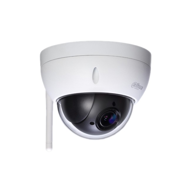 Dahua SD22404T-GN-W 4MP IP mini Wi-Fi PTZ kuppelkaamera • 4x suum WDR IVS IP66 IK10 12V SD22404T-GN-W