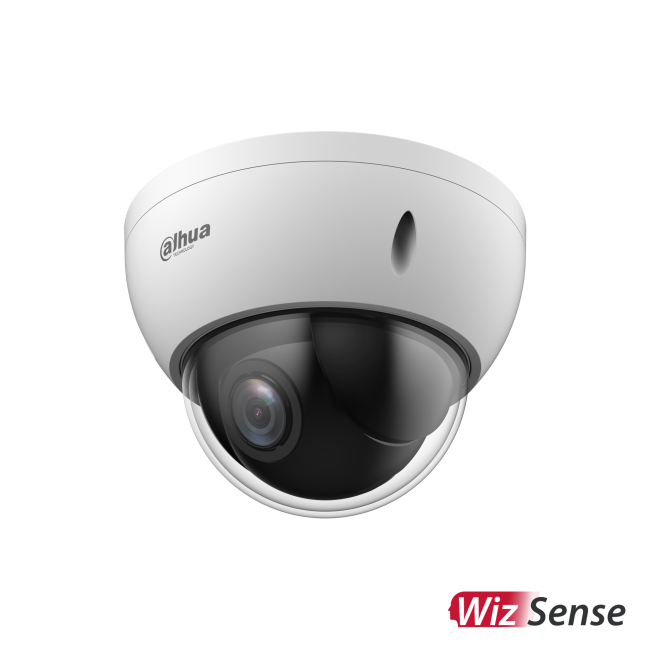 Dahua SD22404DB-GNY 4MP IP mini PTZ kaamera • Wizsense 4x suum IP66 IK10 12V/PoE SD22404DB-GNY