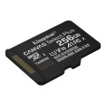 Kingston SDCS3/256GB 256GB microSD mälukaart • Canvas Select Plus Consumer microSD seeria 150MB/s SDCS3/256GB
